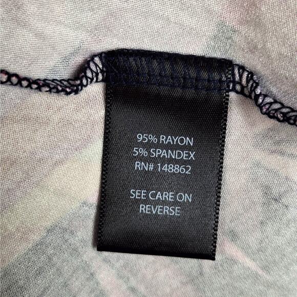 Torrid Top 3X Babydoll Tie‎ Front Off Shoulder Floral Summer Super Soft Knit NWT - Picture 7 of 10